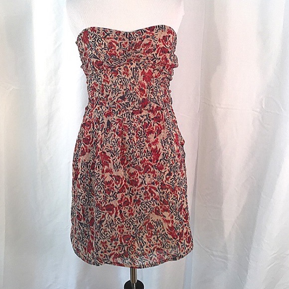 Mango Casual Strapless Dress - Picture 1 of 4